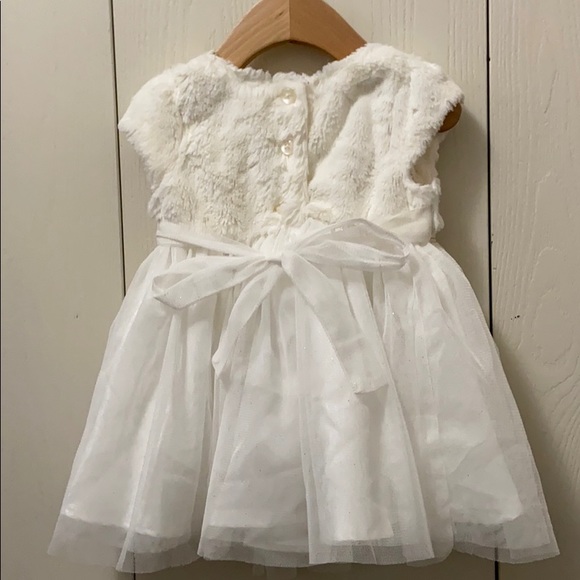 Jona Michelle Cream Formal Dress with Shrug - Picture 5 of 9